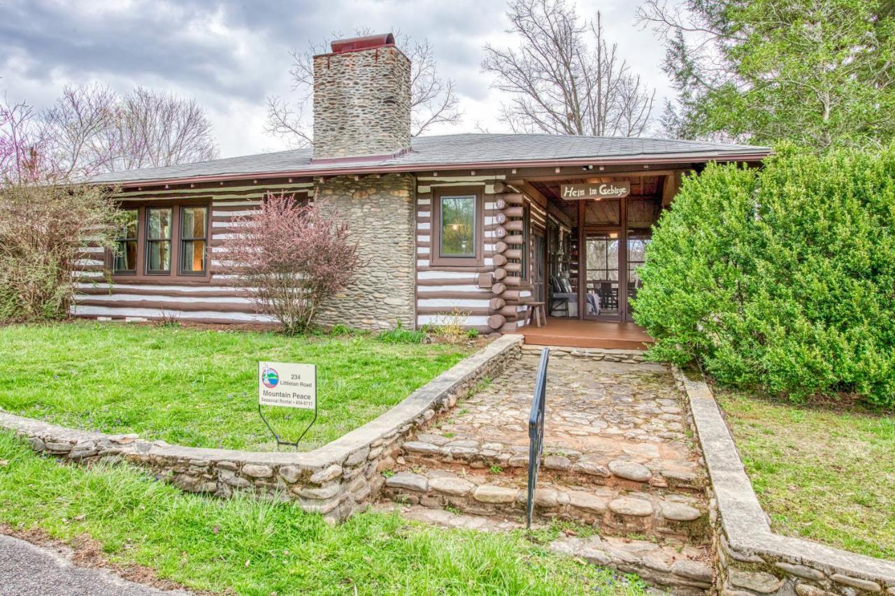 فيلا Mountain Peace Lake Junaluska المظهر الخارجي الصورة